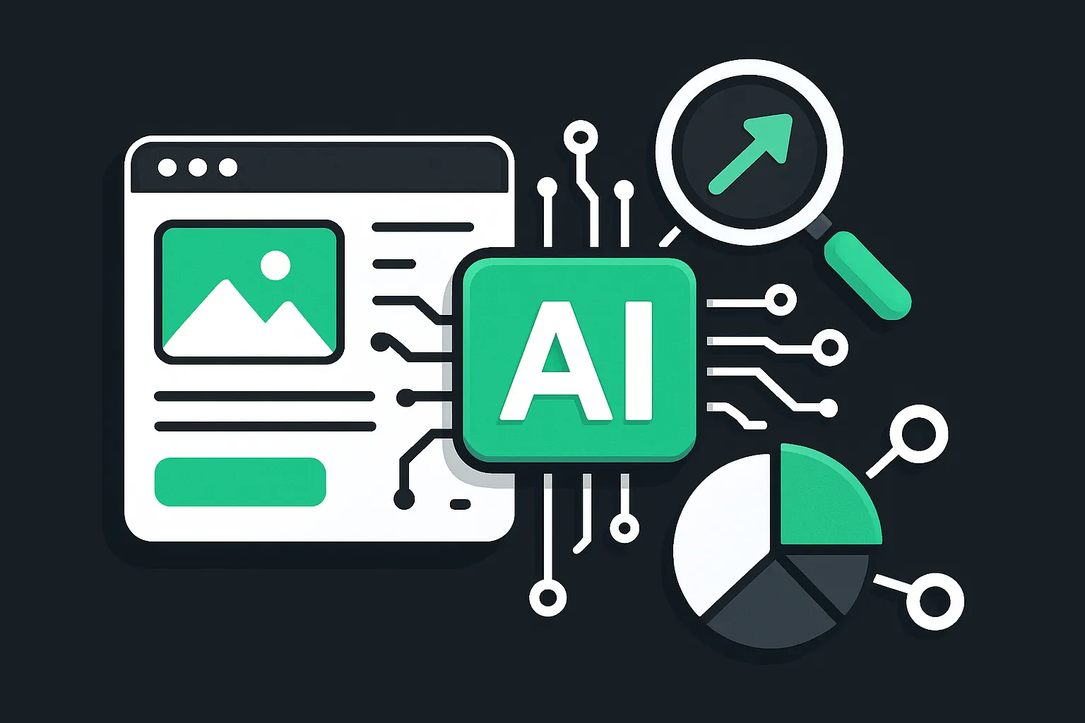 Sketch illustration for Best AI Tools for Website Designers in 2025